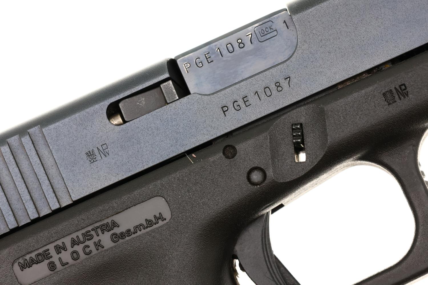 Glock 19 Gen 3 Police Pistol, Geneva Canton Police, PGE1087, FB02096 - Image 6