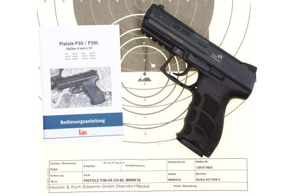 H&K P30, Police, Semi Auto, Pistol, Boxed, 129-017653, FB02071