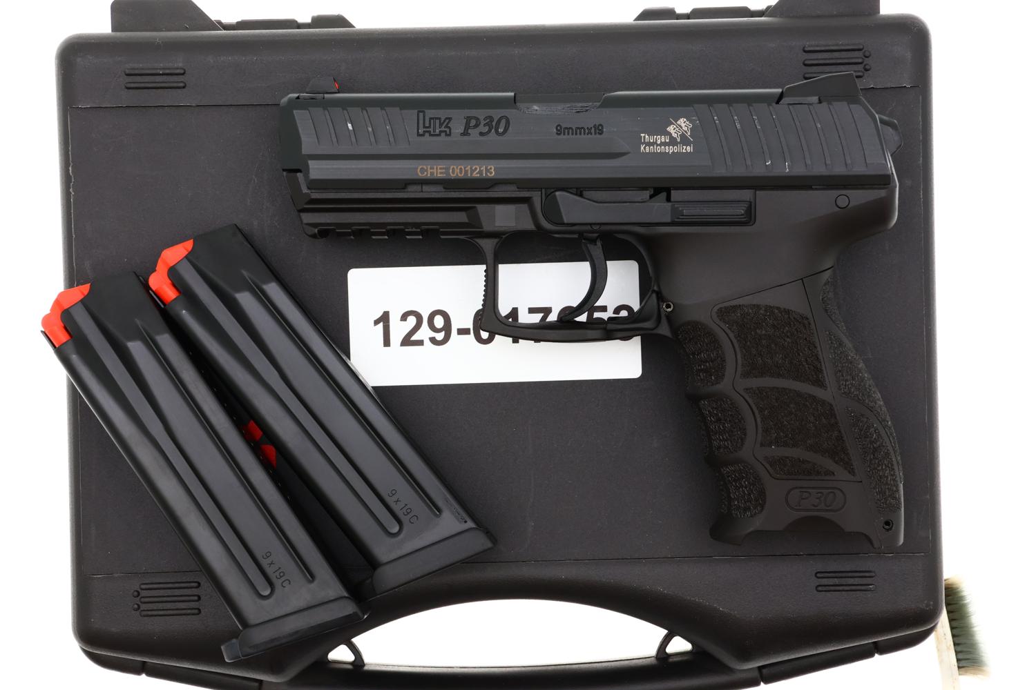 H&K P30, Police, Semi Auto, Pistol, Boxed, 129-017653, FB02071 - Image 3