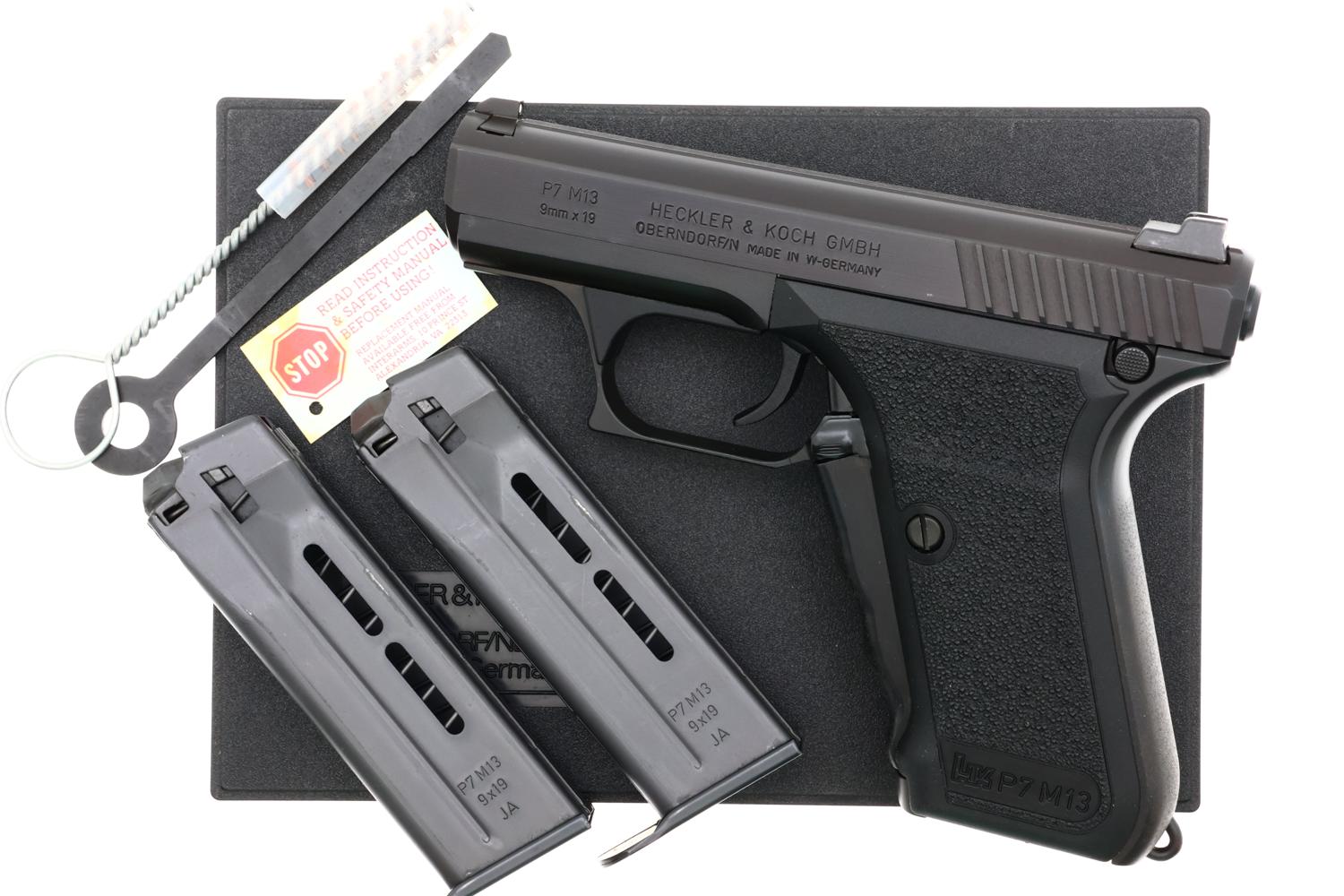 Heckler & Koch, H&K P7M13 Pistol, Boxed, 17-86568, FB02271