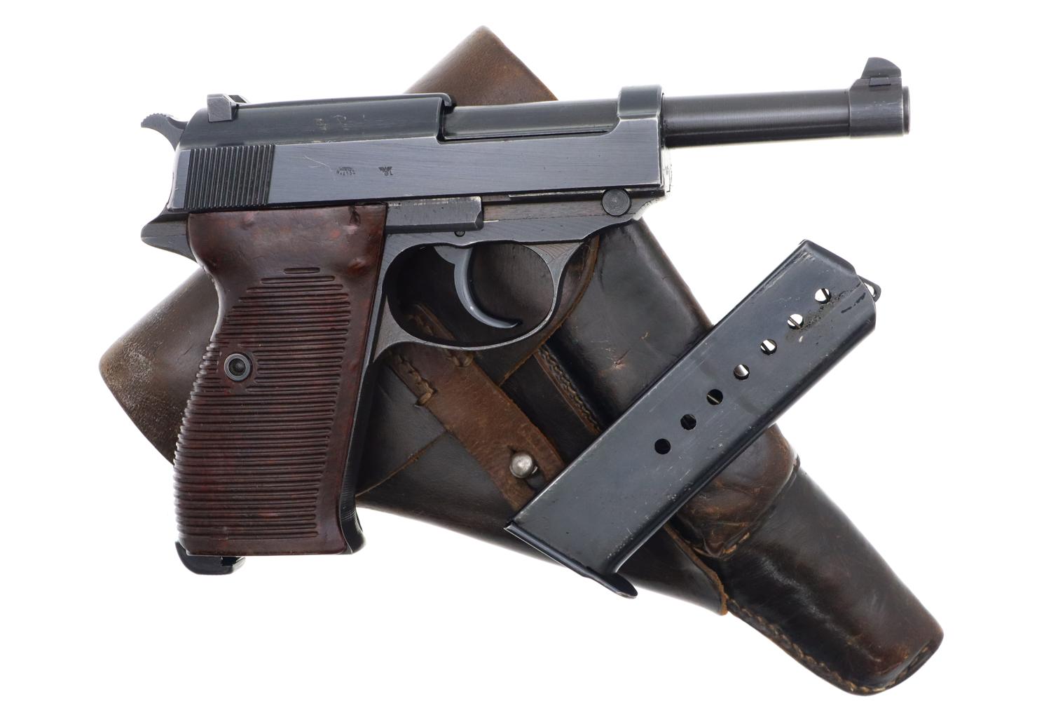 Mauser P38, Eagle L, German Police, Made 1944, Holster, 1861, FB01492 - Image 2