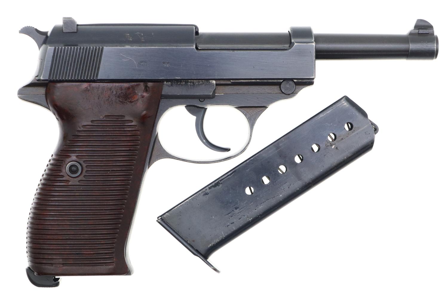 Mauser P38, Eagle L, German Police, Made 1944, Holster, 1861, FB01492 - Image 4