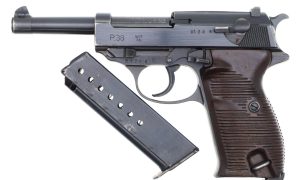 Mauser P38, byf code, German Military WWII, 44 date, 5174q, FB01496