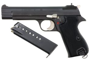 SIG P49, Swiss Military Pistol, Late Production, A207173, FB02024