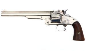 S&W Model 3 American Revolver, Russian Contract Reject, Letter, O-179