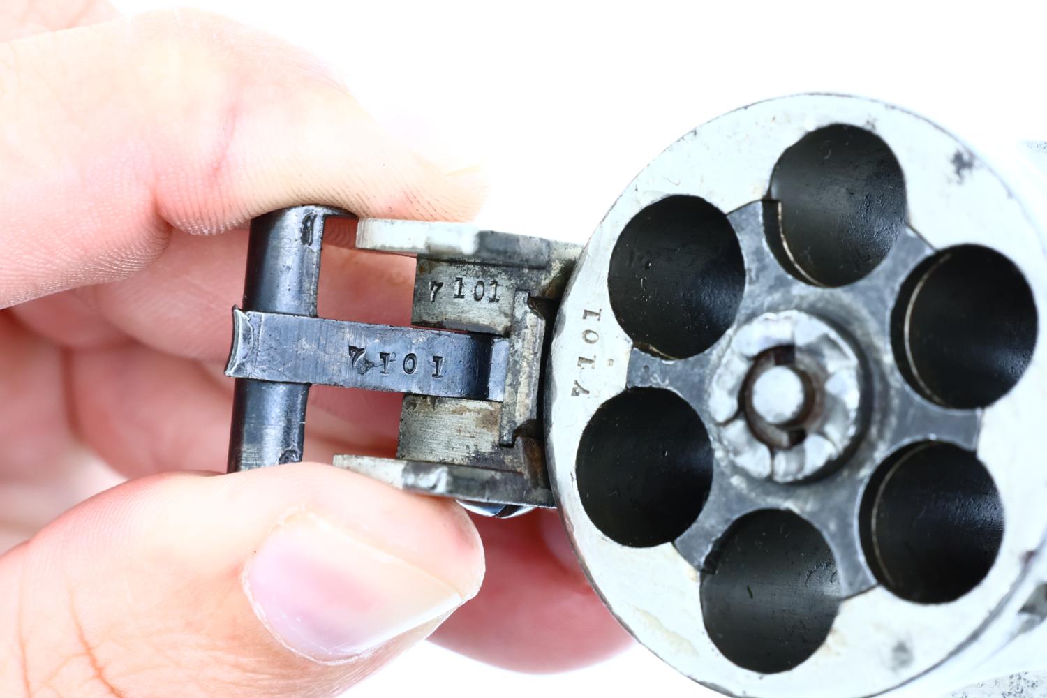 S&W Model 3 American Revolver, Russian Contract Reject, Letter, O-179 - Image 6