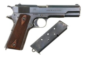 Springfield Armory 1911, Pistol, WWI, U.S. Military, 105874, FB02201