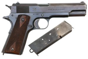 Springfield Armory 1911 Pistol, WWI, U.S. Military, 119391, FB02228