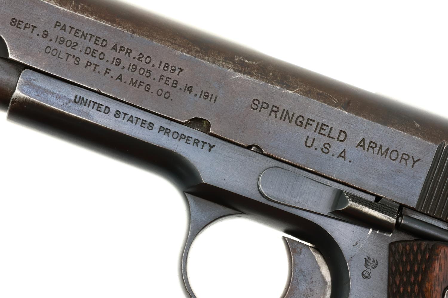 Springfield Armory 1911 Pistol, WWI, U.S. Military, 119391, FB02228 - Image 3