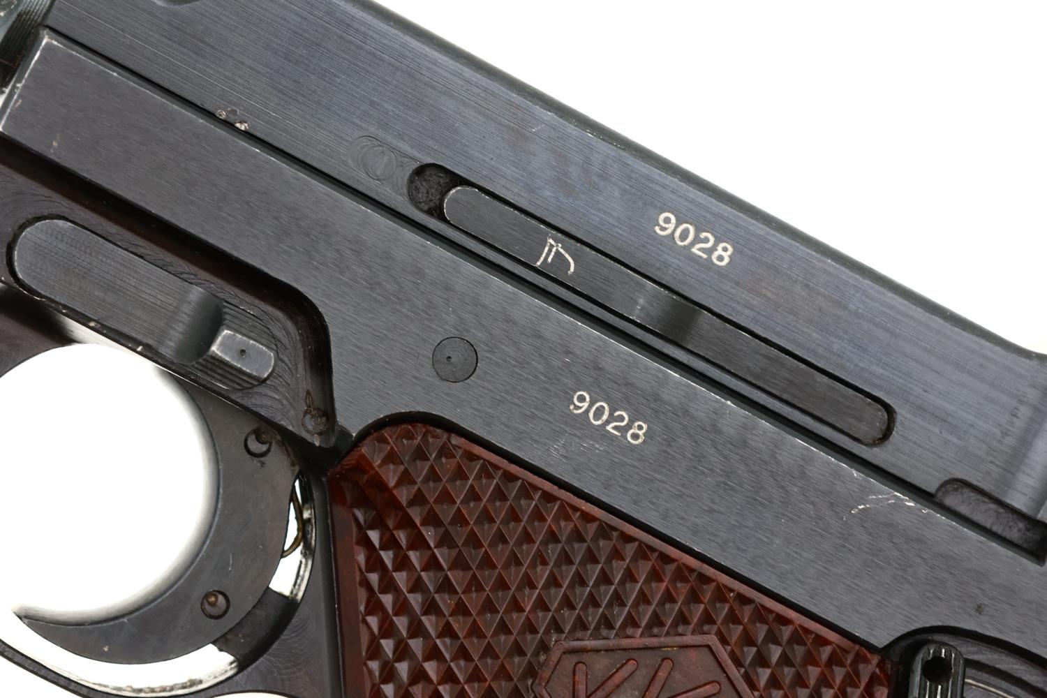 Valmet L-35 Finnish Lahti, Post War Commercial Pistol, 9028, FB02081 - Image 3