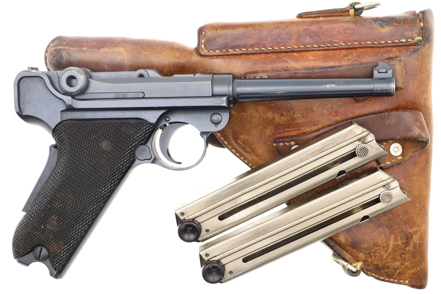 Very Late Production Bern 1929 Luger, WWII Era Swiss Military Rig, FB00072 - Image 2