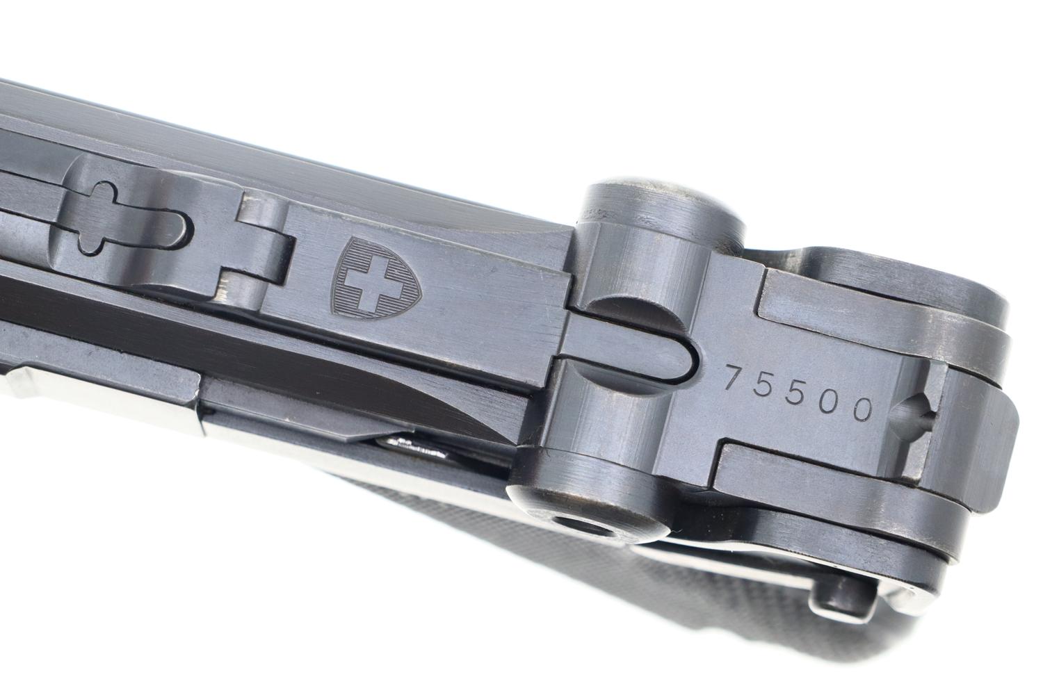 Very Late Production Bern 1929 Luger, WWII Era Swiss Military Rig, FB00072 - Image 4