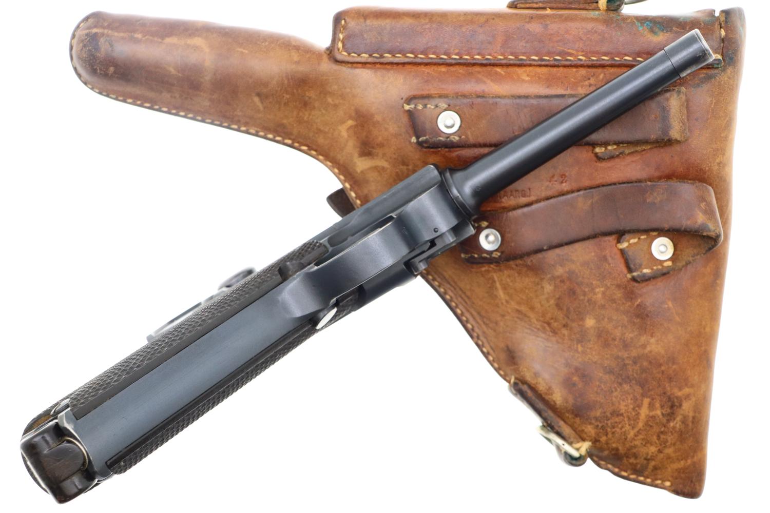 Very Late Production Bern 1929 Luger, WWII Era Swiss Military Rig, FB00072 - Image 9