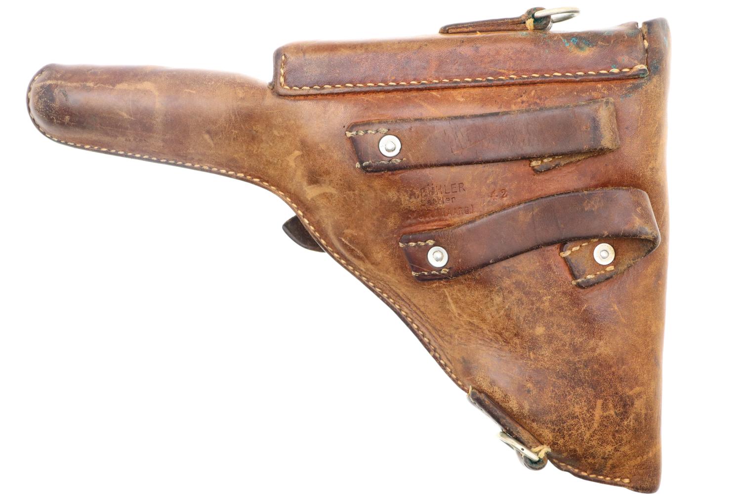 Very Late Production Bern 1929 Luger, WWII Era Swiss Military Rig, FB00072 - Image 19