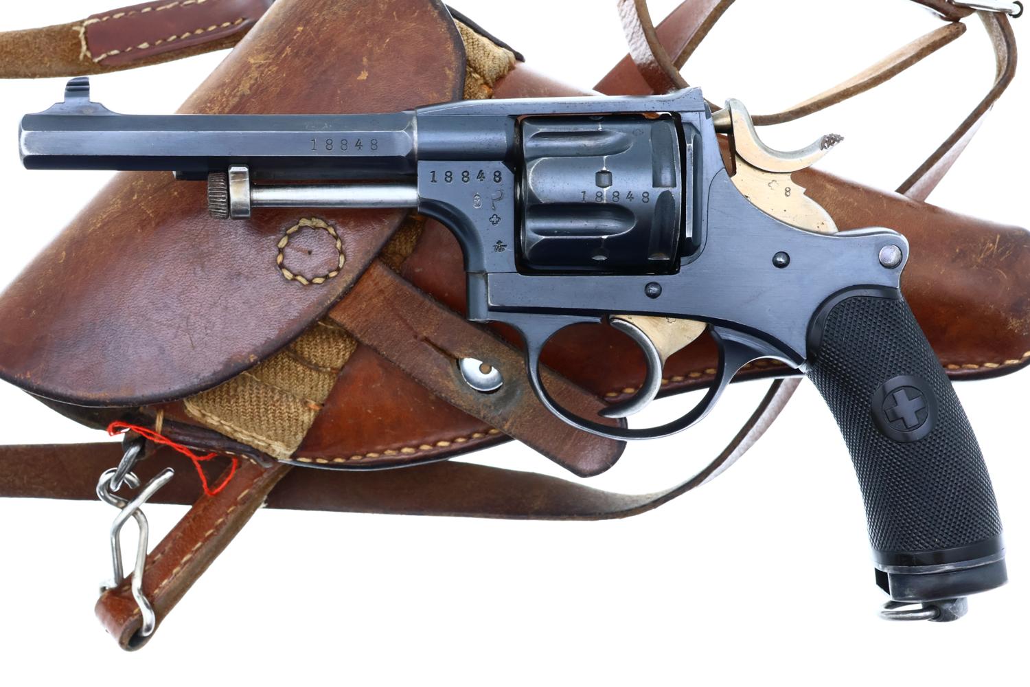 Swiss Bern 1882, Military Revolver, Holster, 18848, FB02032