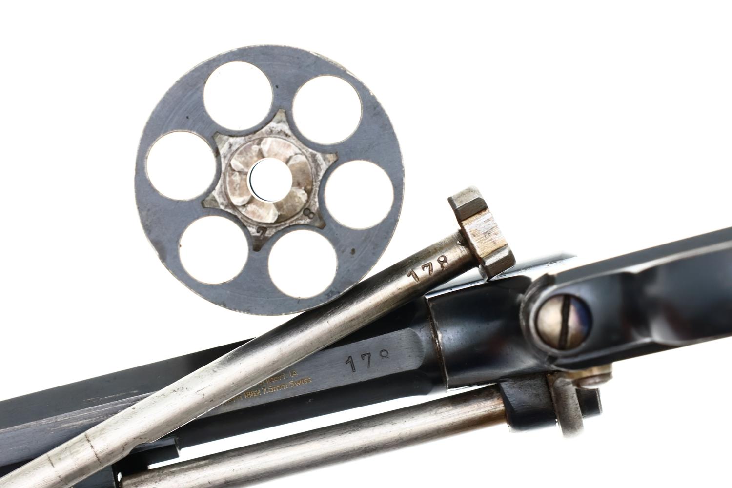 Swiss Bern 1882, Military Revolver, Holster, 18848, FB02032 - Image 12