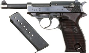 Walther P38, AC41, German WWII Military Pistol, 8412f, FB02123