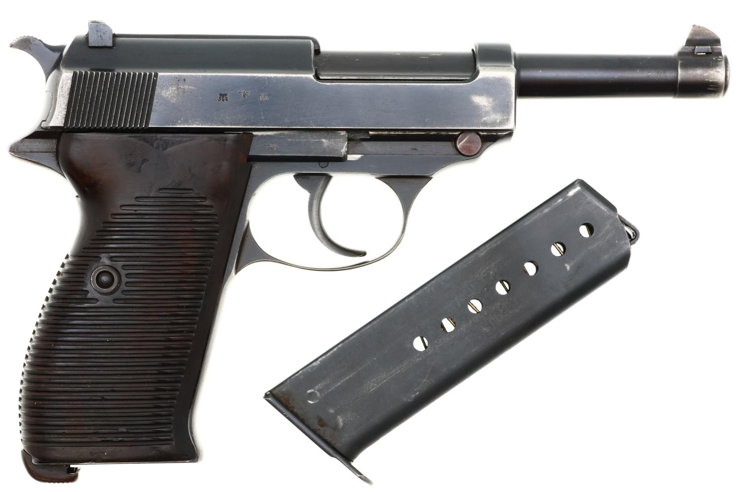 Walther P38, AC41, German WWII Military Pistol, 8412f, FB02123 - Image 2