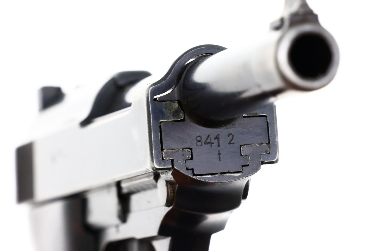 Walther P38, AC41, German WWII Military Pistol, 8412f, FB02123 - Image 5