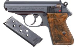 Walther PPK, Pre-war, 90 degree safety, "SS" Magazine, 9313379, FB01481