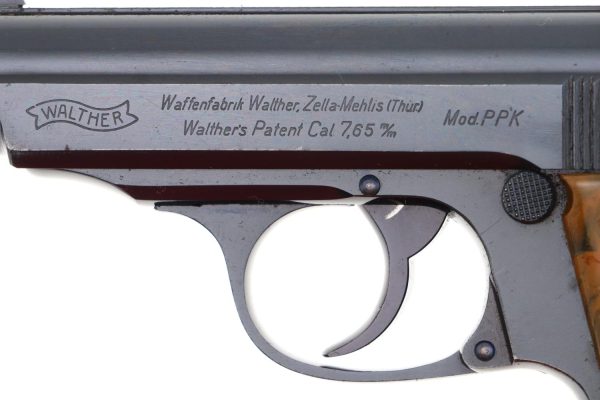 Walther PPK, Pre-war, 90 degree safety, "SS" Magazine, 9313379, FB01481 - Image 3