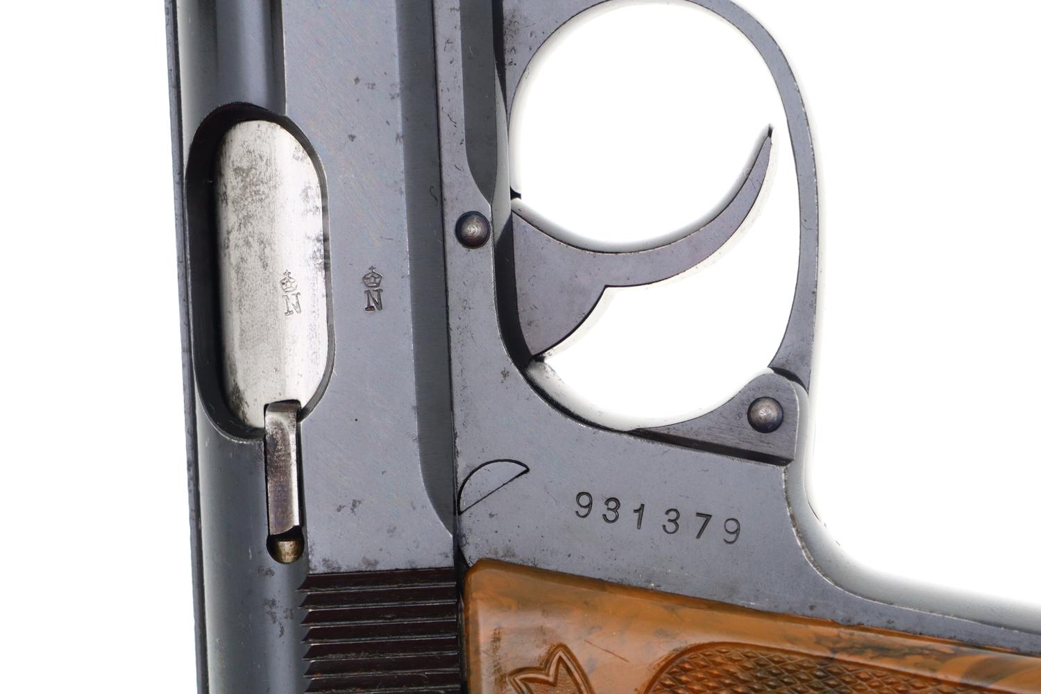 Walther PPK, Pre-war, 90 degree safety, "SS" Magazine, 9313379, FB01481 - Image 7