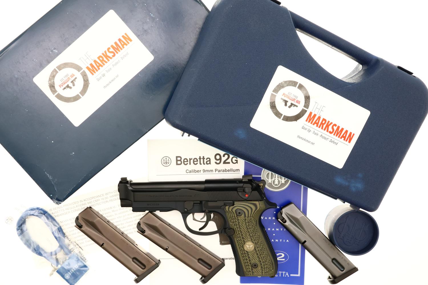 Beretta 92G Brigadier Tactical Pistol, as NIB, WC9559, FB02273