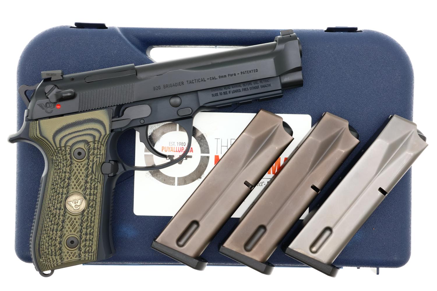 Beretta 92G Brigadier Tactical Pistol, as NIB, WC9559, FB02273 - Image 3