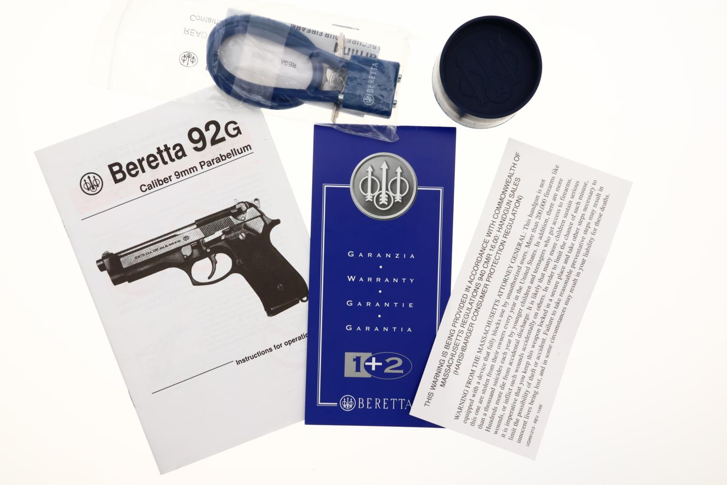 Beretta 92G Brigadier Tactical Pistol, as NIB, WC9559, FB02273 - Image 16