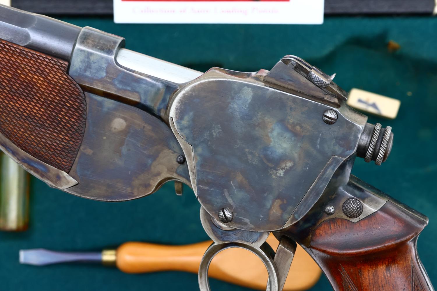 Bittner 1893 Repeating Pistol, Cased with Provenance, ANTIQUE, 192, O-239 - Image 4