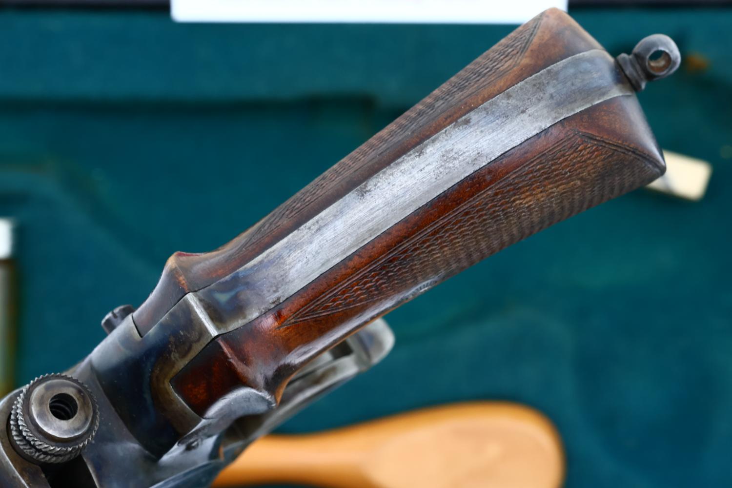 Bittner 1893 Repeating Pistol, Cased with Provenance, ANTIQUE, 192, O-239 - Image 6