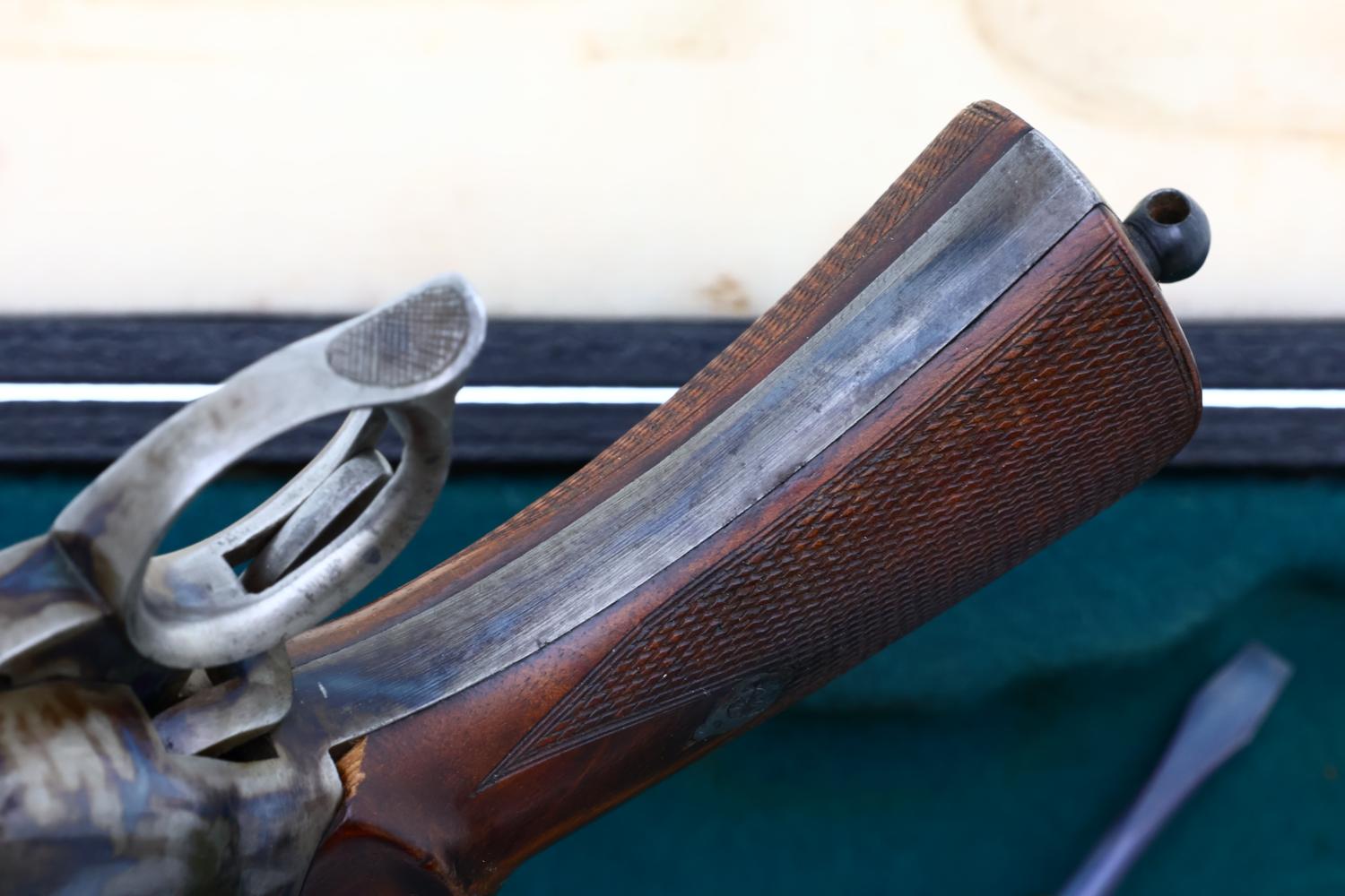 Bittner 1893 Repeating Pistol, Cased with Provenance, ANTIQUE, 192, O-239 - Image 7