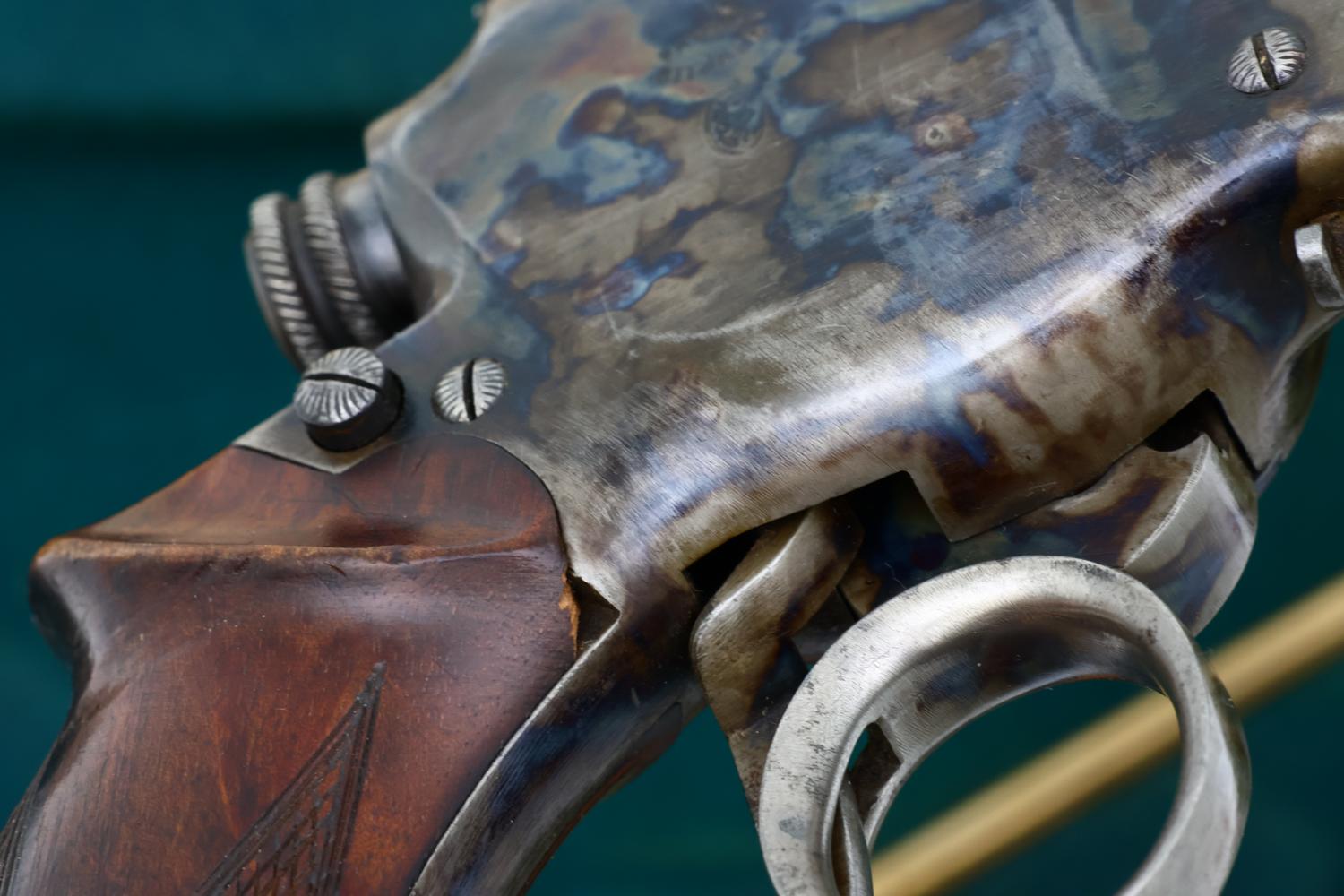 Bittner 1893 Repeating Pistol, Cased with Provenance, ANTIQUE, 192, O-239 - Image 13