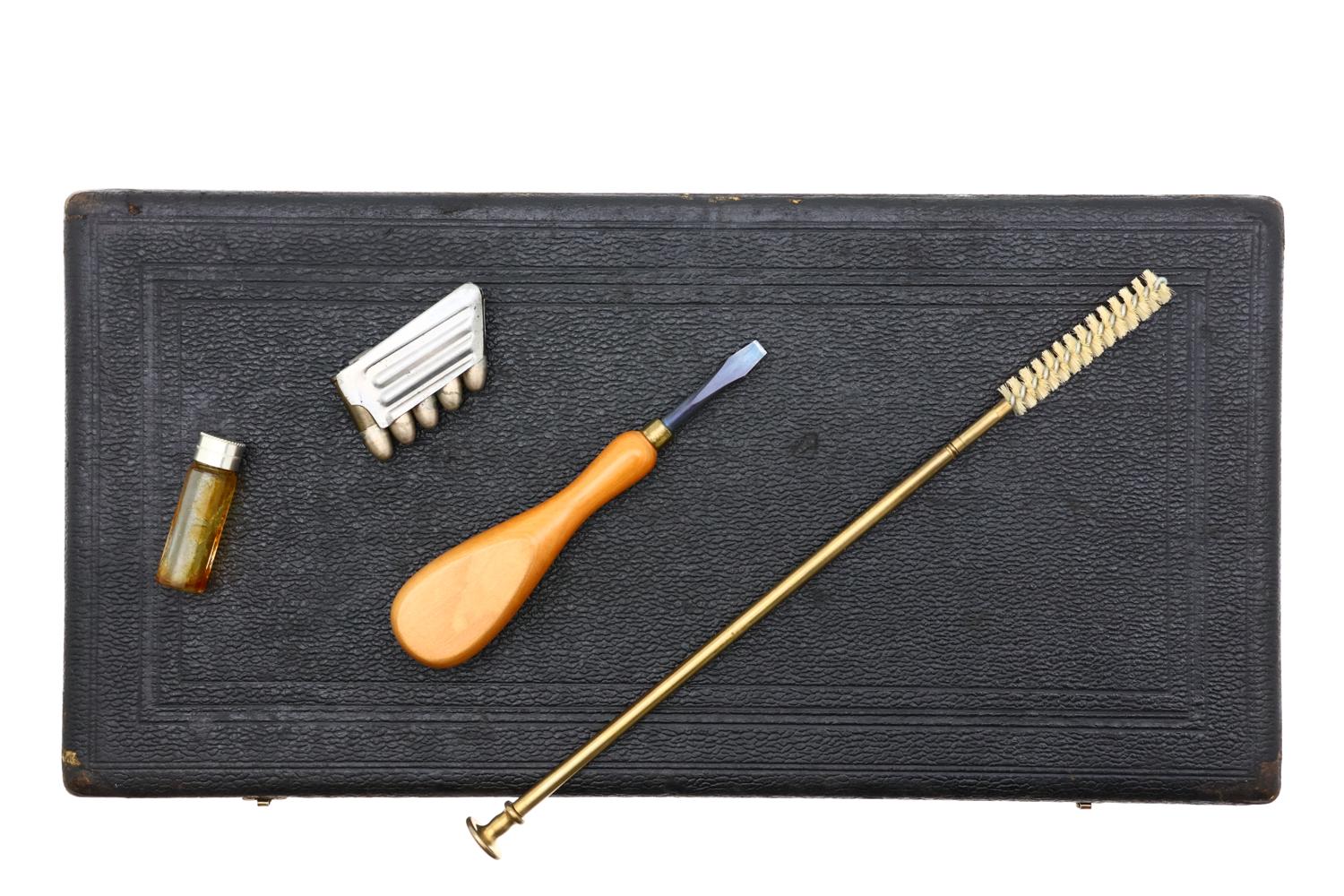 Bittner 1893 Repeating Pistol, Cased with Provenance, ANTIQUE, 192, O-239 - Image 16