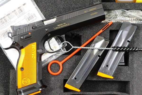 CZ 75 Tactical Sport Orange, Early Production, 9mmP, D203957, FB02288 - Image 2