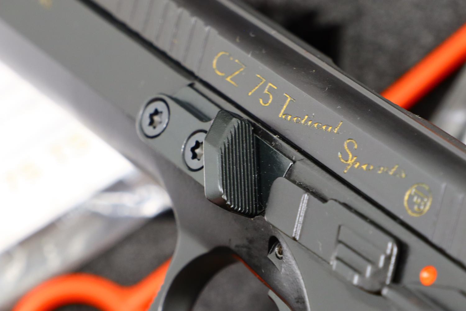 CZ 75 Tactical Sport Orange, Early Production, 9mmP, D203957, FB02288 - Image 10