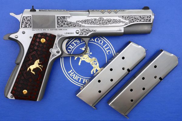 Colt Nimschke Engravers Series Government Model, NIB, LDN080, FB02265 - Image 3