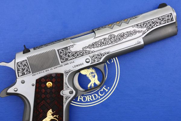 Colt Nimschke Engravers Series Government Model, NIB, LDN080, FB02265 - Image 5
