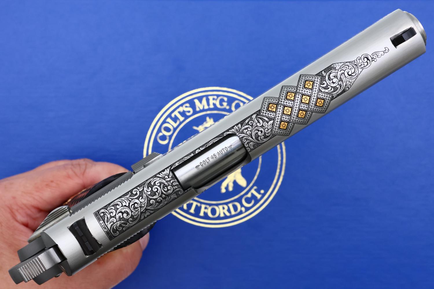 Colt Nimschke Engravers Series Government Model, NIB, LDN080, FB02265 - Image 7