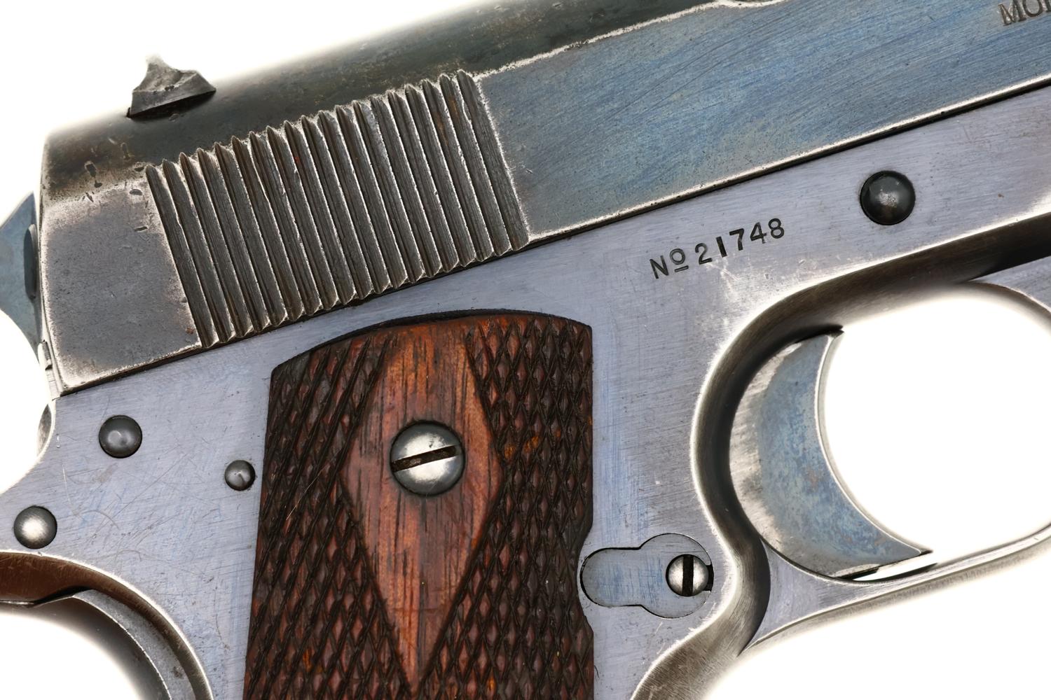 Colt 1911, pre-WWI, U.S. Military Pistol, .45ACP, 21748, FB02230