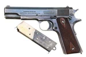 Colt 1911, pre-WWI, U.S. Military Pistol, .45ACP, 21748, FB02230