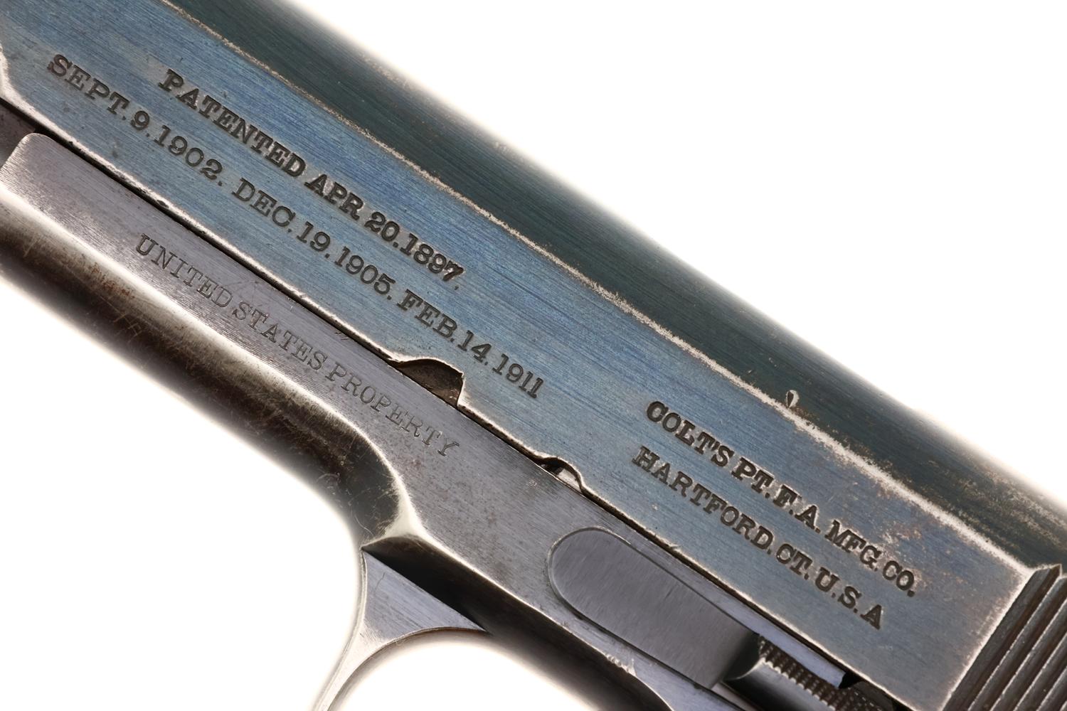 Colt 1911, pre-WWI, U.S. Military Pistol, .45ACP, 21748, FB02230 - Image 4