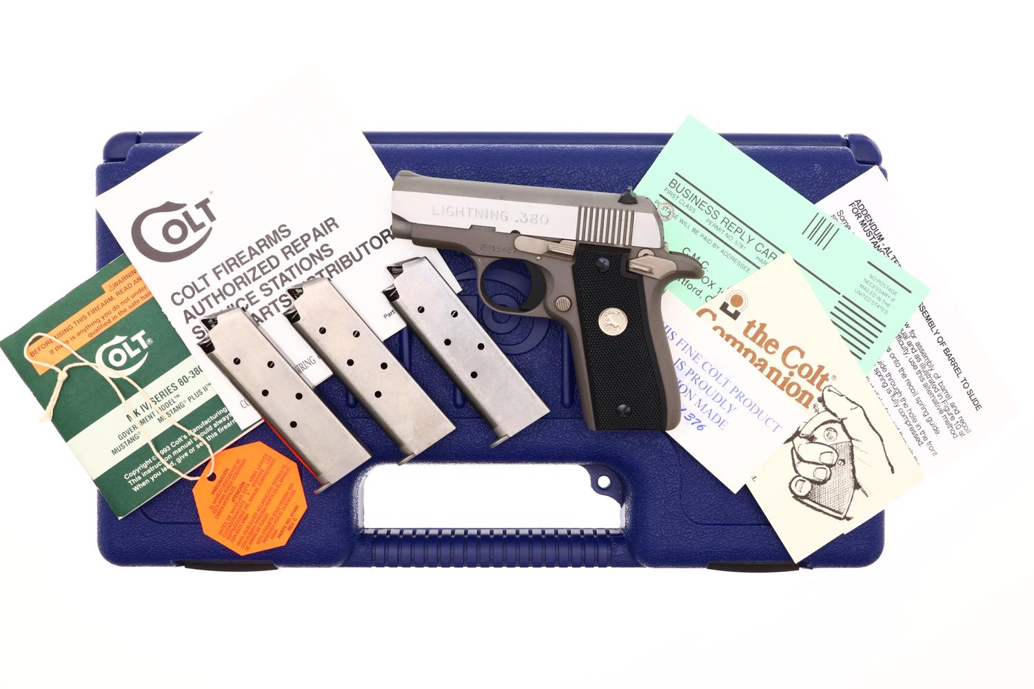 Colt Lightning, .380 Pistol, as NIB, GP15457, FB02260