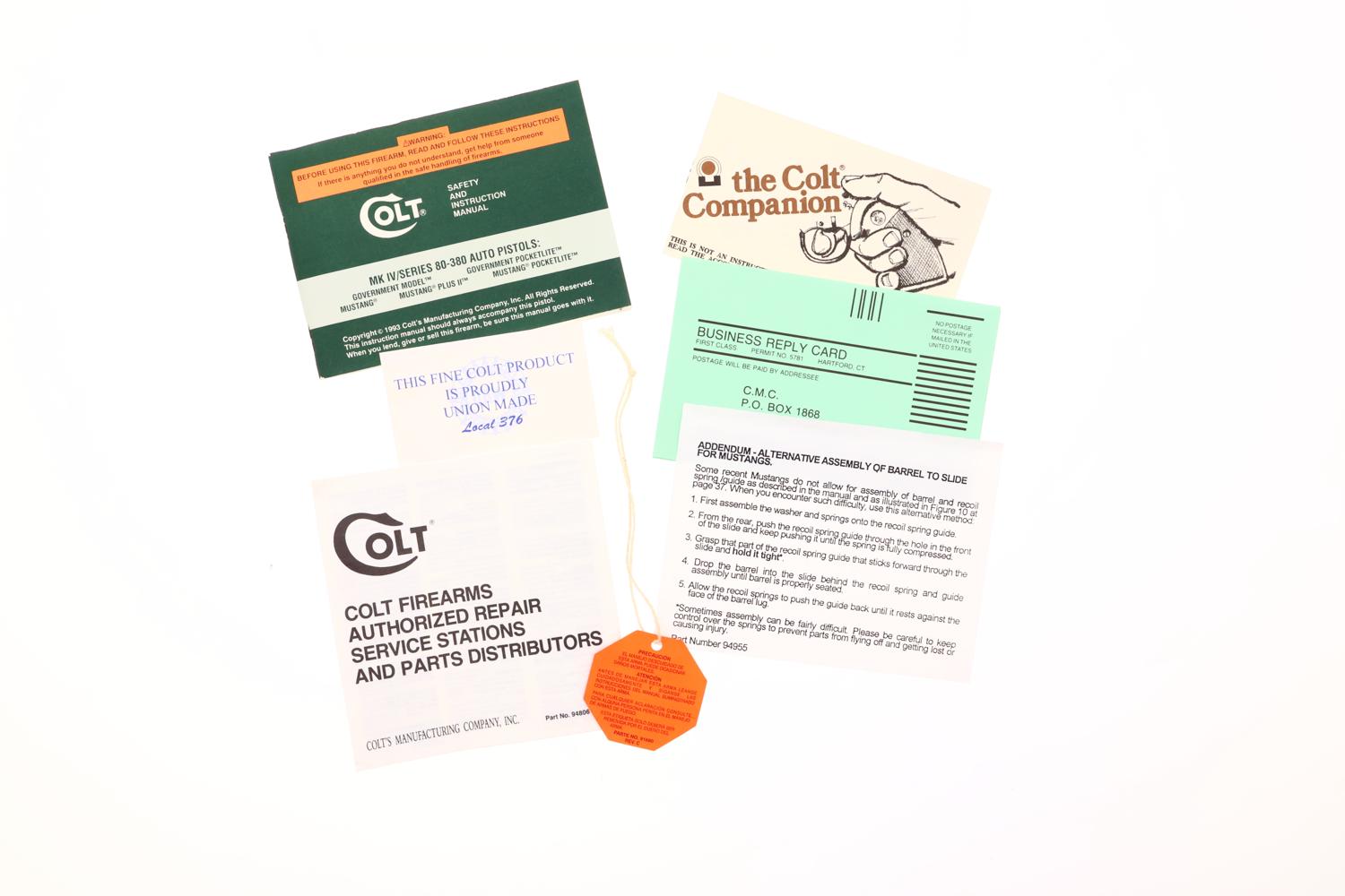 Colt Lightning, .380 Pistol, as NIB, GP15457, FB02260 - Image 16