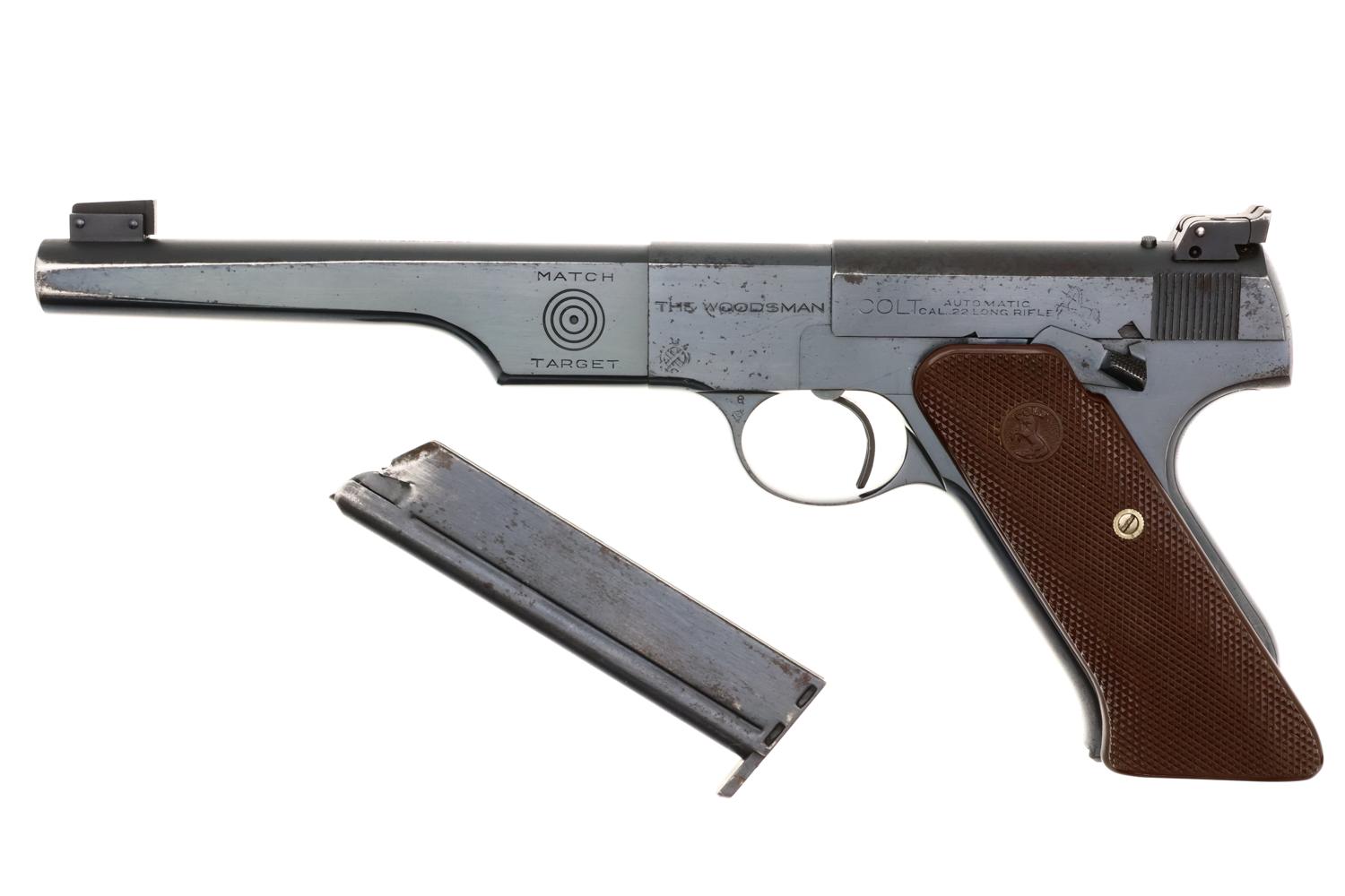 Colt Bullseye Match Target Woodsman, US Military Pistol, MT13523, FB02204 - Image 2