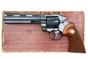 Colt Python, Early Production Revolver, Boxed, 7408, FB02280