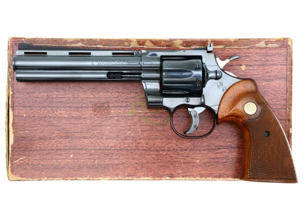Colt Python, Early Production Revolver, Boxed, 7408, FB02280