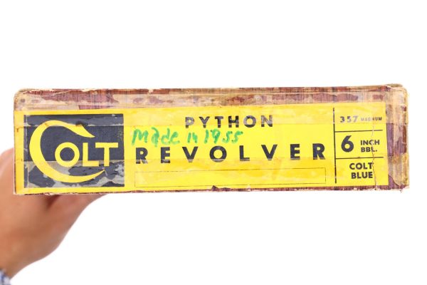 Colt Python, Early Production Revolver, Boxed, 7408, FB02280 - Image 15