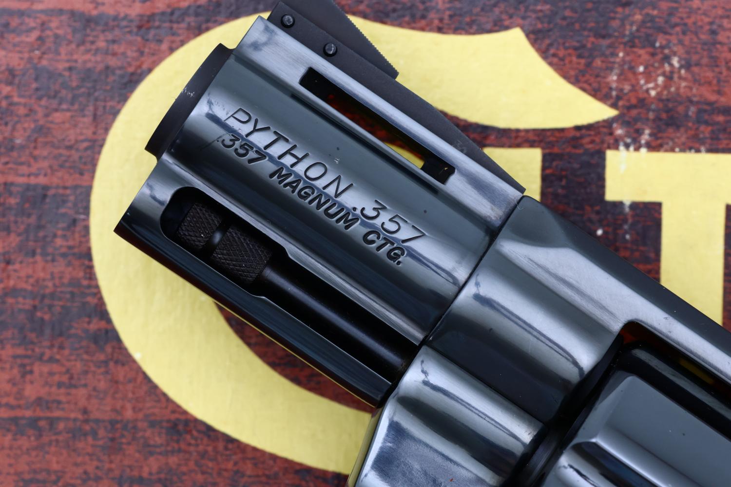 Colt Python, 2.5" Barrel, Blued Revolver, Boxed, K64632, FB02281 - Image 5