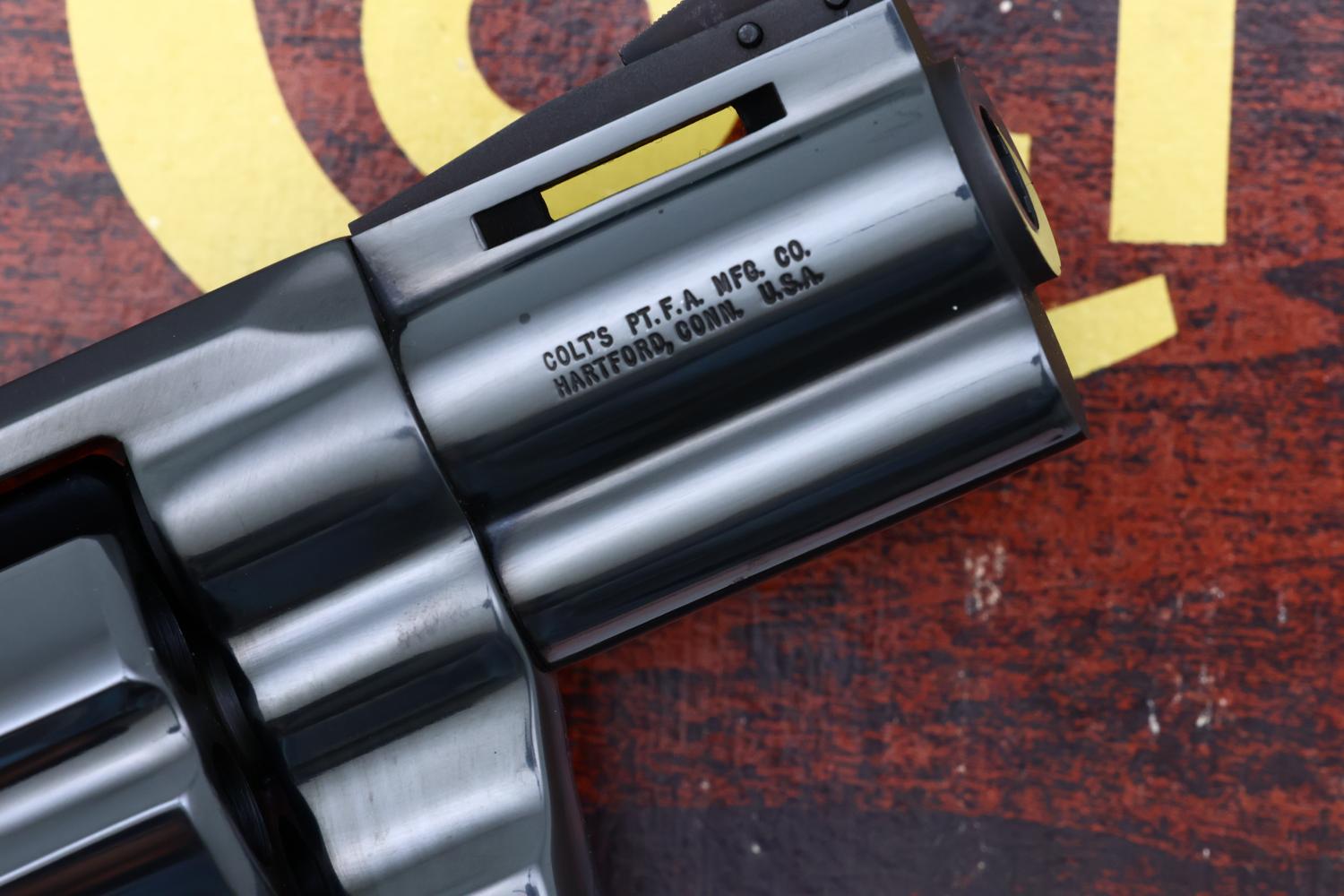 Colt Python, 2.5" Barrel, Blued Revolver, Boxed, K64632, FB02281 - Image 7